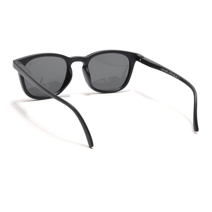Voyage Explorers Round Sunglasses for Kids -6 yrs To 12 yrs (Black Lens | Black Frame - MG6579)