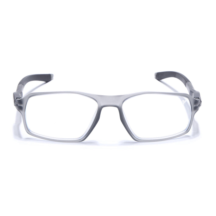 Voyage Active Grey Rectangle Eyeglasses for Men & Women - MG5696-C4