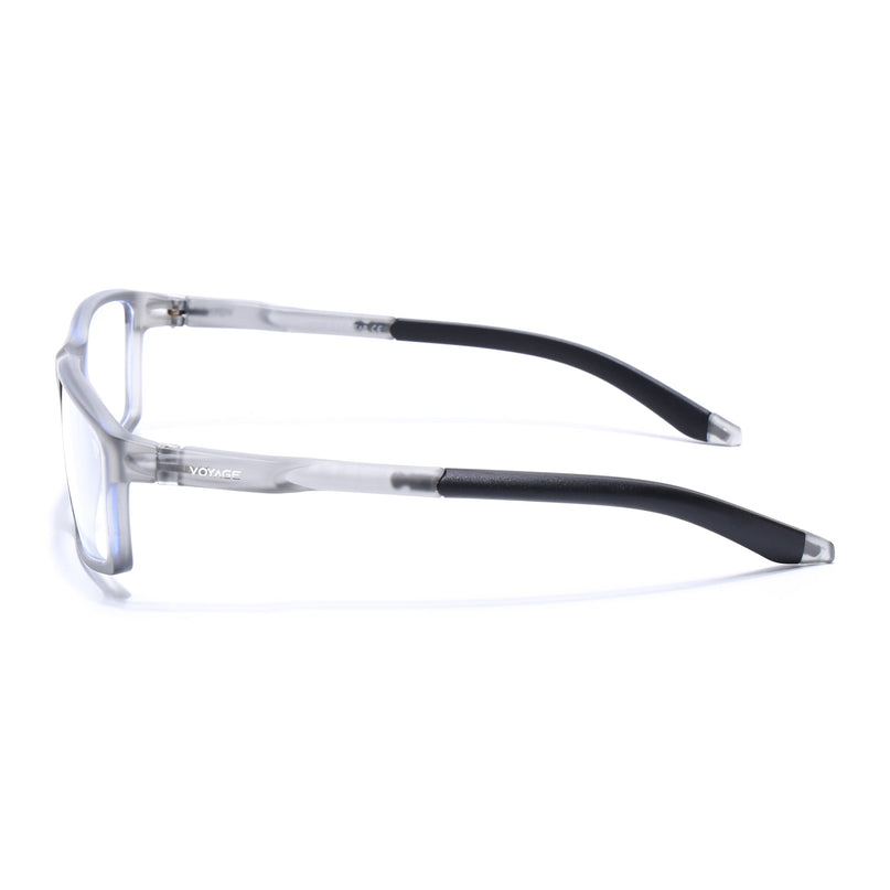 Voyage Active Grey Rectangle Eyeglasses for Men & Women - MG5706-C4