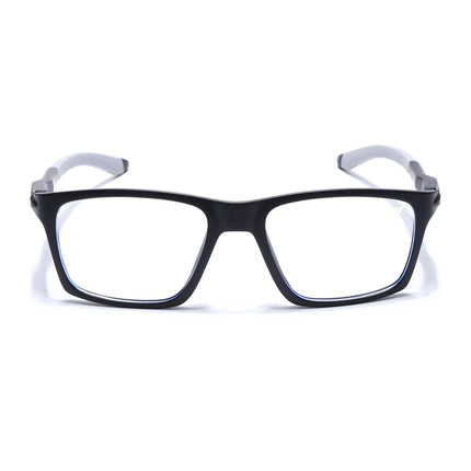 Voyage Active Black Square Eyeglasses for Men & Women - MG5714-C2