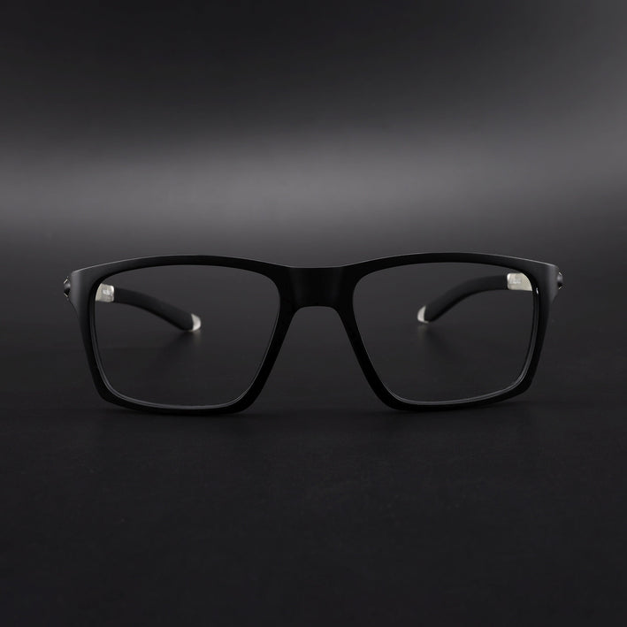 Voyage Active Black Square Eyeglasses for Men & Women - MG5715-C3
