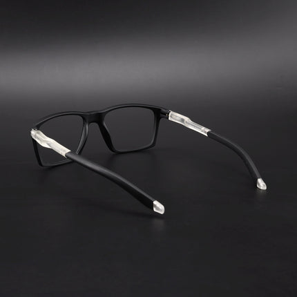 Voyage Active Black Square Eyeglasses for Men & Women - MG5715-C3