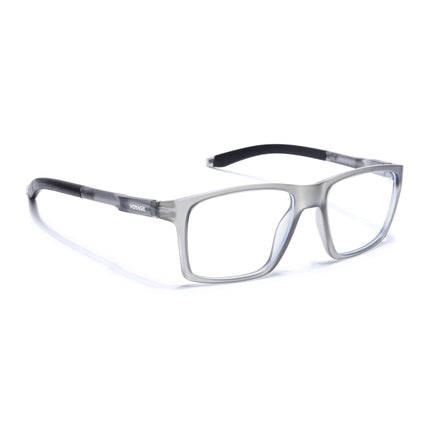 Voyage Active Grey Square Eyeglasses for Men & Women - MG5716-C4