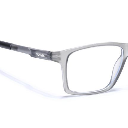 Voyage Active Grey Square Eyeglasses for Men & Women - MG5716-C4