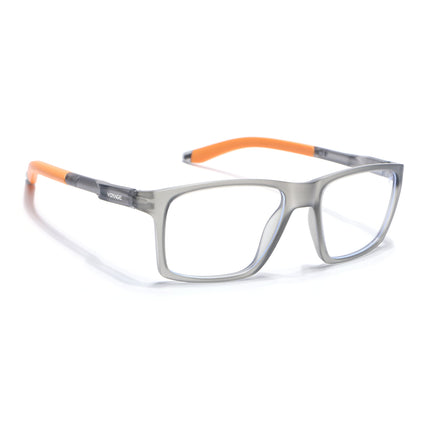 Voyage Active Grey Square Eyeglasses for Men & Women - MG5720-C8