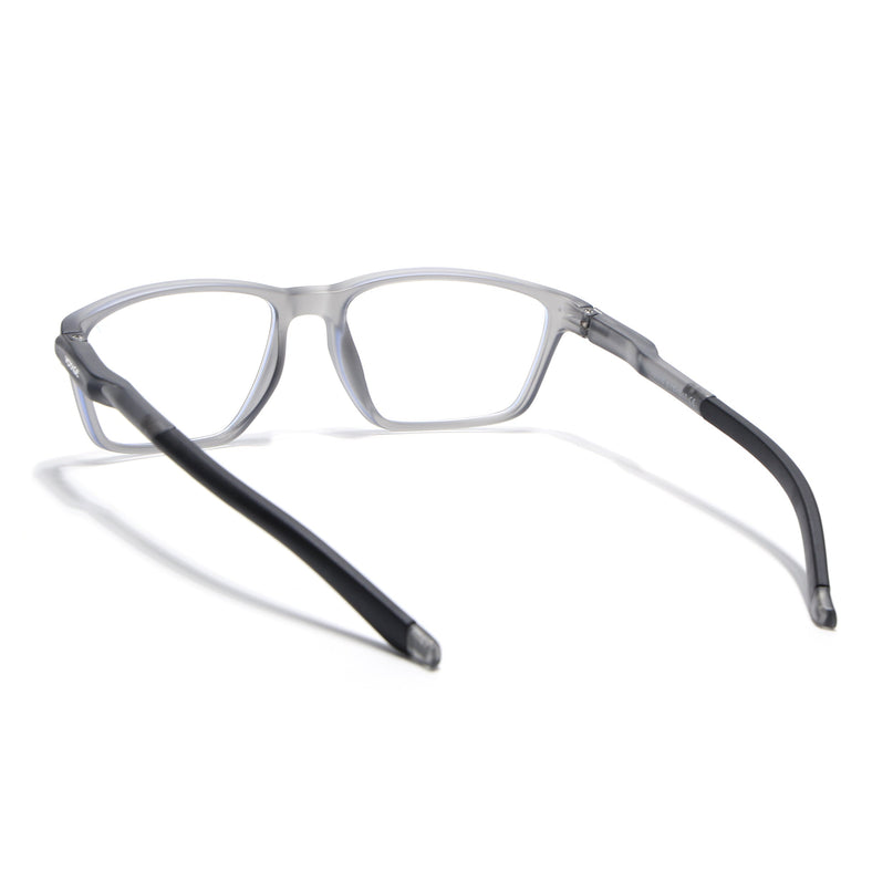 Voyage Active Grey Rectangle Eyeglasses for Men & Women - MG5726-C4