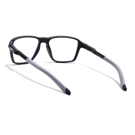 Voyage Active Black Square Eyeglasses for Men & Women - MG5734-C2