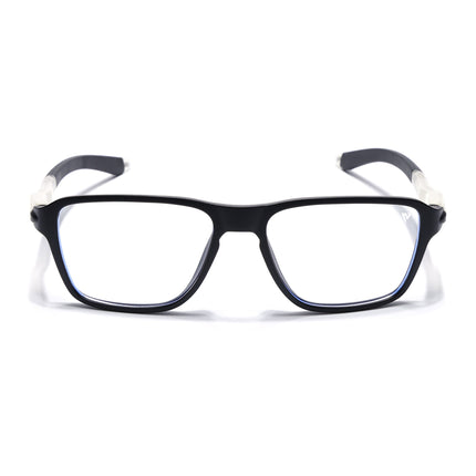 Voyage Active Black Square Eyeglasses for Men & Women - MG5735-C3
