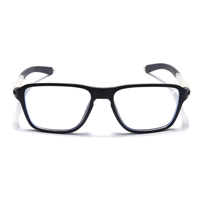 Voyage Active Black Square Eyeglasses for Men & Women - MG5735-C3