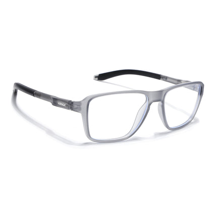 Voyage Active Grey Square Eyeglasses for Men & Women - MG5736-C4