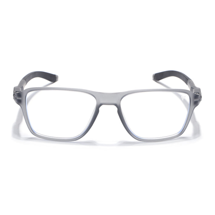 Voyage Active Grey Square Eyeglasses for Men & Women - MG5736-C4
