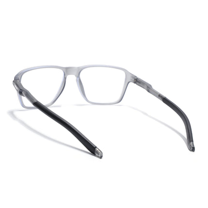 Voyage Active Grey Square Eyeglasses for Men & Women - MG5736-C4