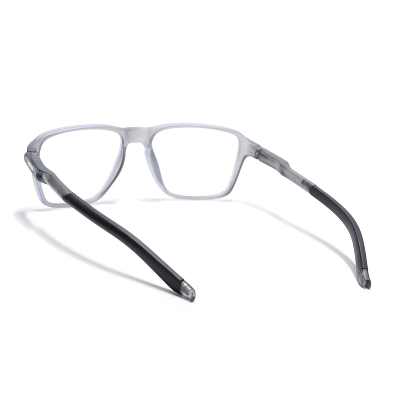 Voyage Active Grey Square Eyeglasses for Men & Women - MG5736-C4