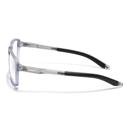 Voyage Active Grey Square Eyeglasses for Men & Women - MG5736-C4