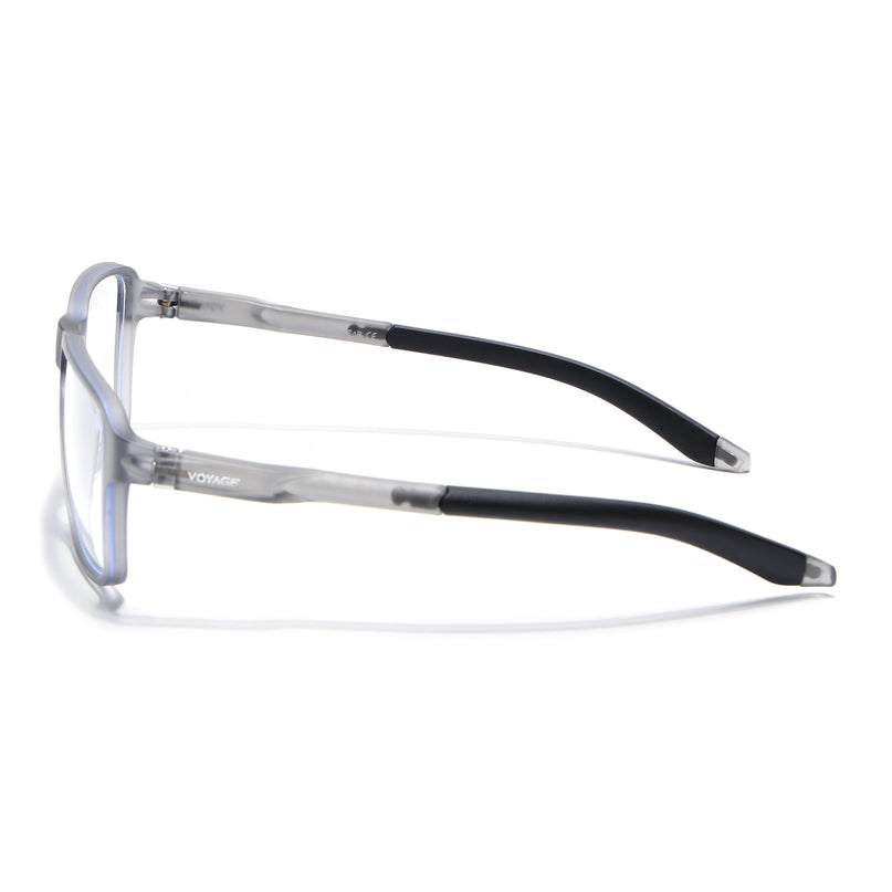 Voyage Active Grey Square Eyeglasses for Men & Women - MG5736-C4