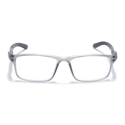 Voyage Active Grey Rectangle Eyeglasses for Men & Women - MG5745-C3