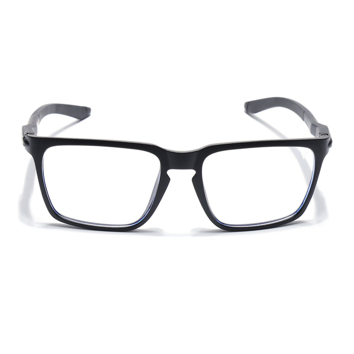 Voyage Active Black Square Eyeglasses for Men & Women - MG5753-C1