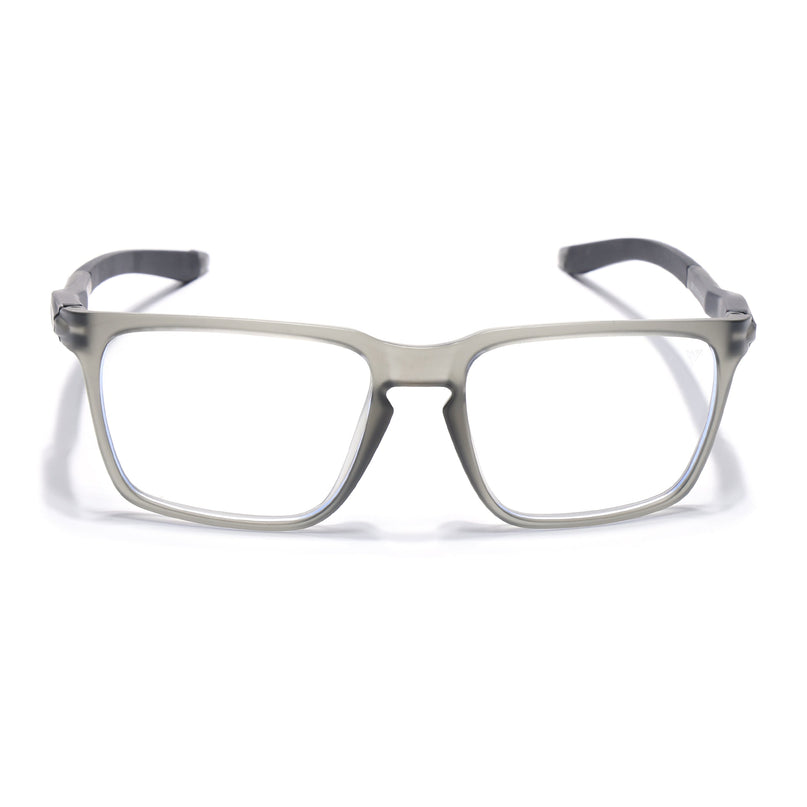 Voyage Active Grey Square Eyeglasses for Men & Women - MG5756-C4