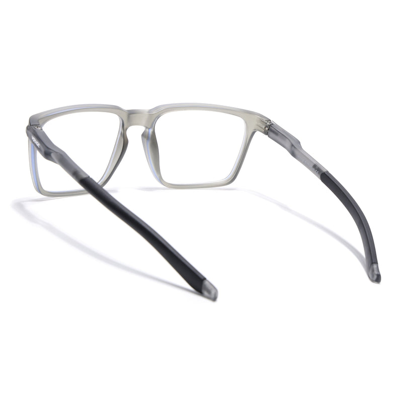 Voyage Active Grey Square Eyeglasses for Men & Women - MG5756-C4