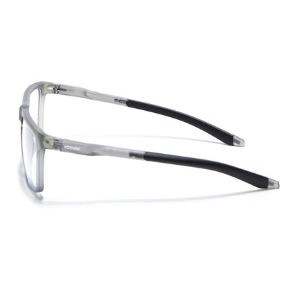 Voyage Active Grey Square Eyeglasses for Men & Women - MG5756-C4