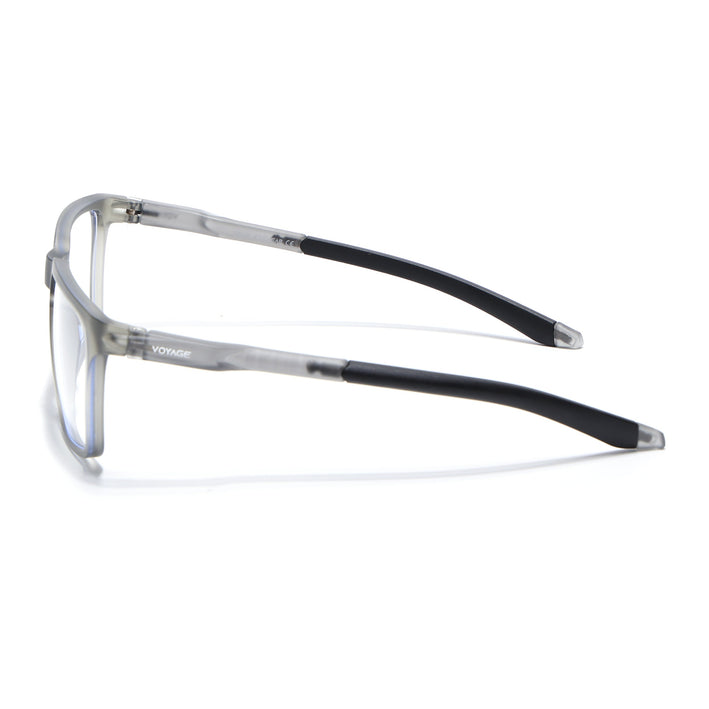 Voyage Active Grey Square Eyeglasses for Men & Women - MG5756-C4