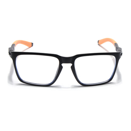 Voyage Active Black Square Eyeglasses for Men & Women - MG5759-C7