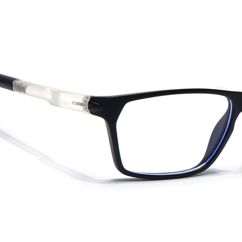 Voyage Active Grey Rectangle Eyeglasses for Men & Women - MG5765-C3