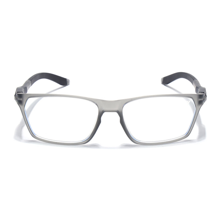 Voyage Active Black Rectangle Eyeglasses for Men & Women - MG5766-C4