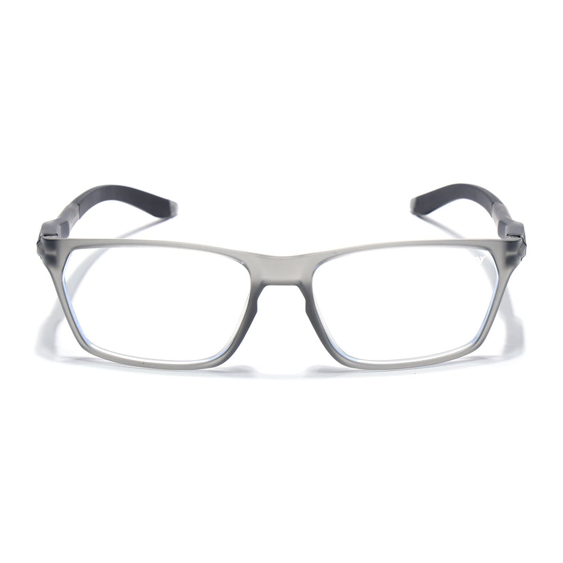 Voyage Active Black Rectangle Eyeglasses for Men & Women - MG5766-C4