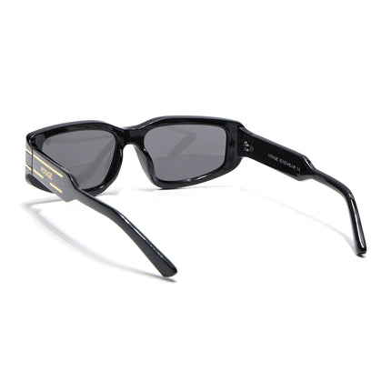 Rectangle Sunglasses (Black Lens | Black Frame - MG6703)