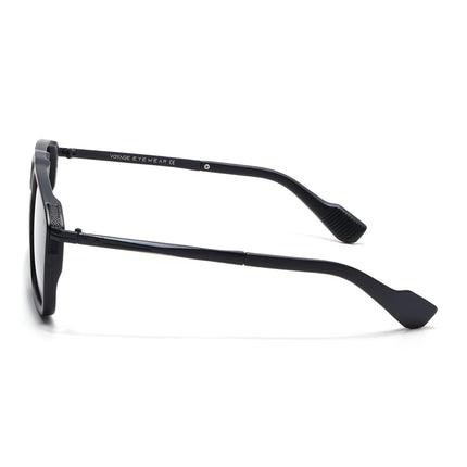Rebel |  Matt Black Wayfarer Polarized Sunglasses | Black Lens - PMG6629