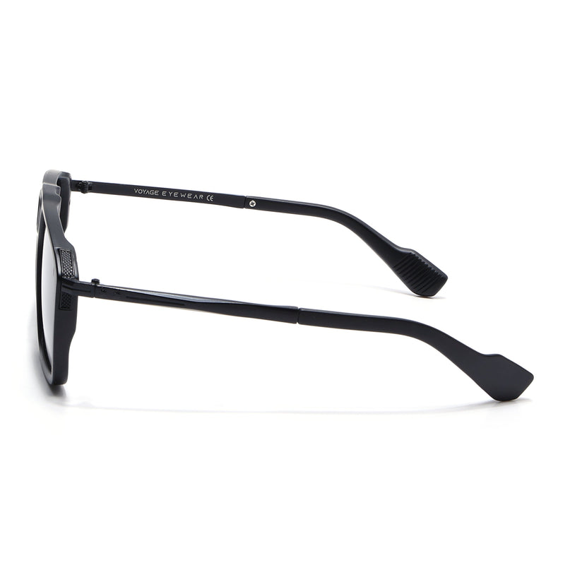Rebel |  Matt Black Wayfarer Polarized Sunglasses | Black Lens - PMG6629