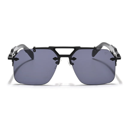 Hawk | Black Wayfarer Sunglasses | Black Frame - MG5876