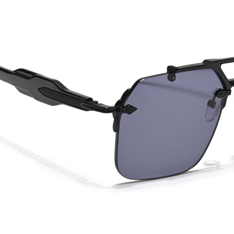 Hawk | Black Wayfarer Sunglasses | Black Frame - MG5876