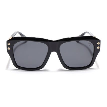 Wayfarer Polarized Sunglasses (Black Lens | Black Frame - PMG6698)
