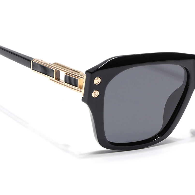 Wayfarer Polarized Sunglasses (Black Lens | Black Frame - PMG6698)