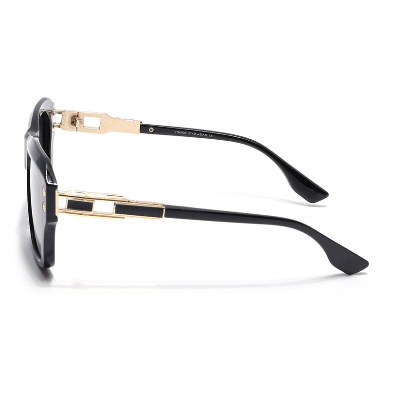 Wayfarer Polarized Sunglasses (Black Lens | Black Frame - PMG6698)