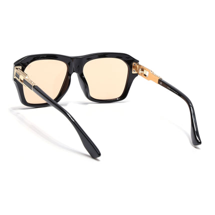 Wayfarer Sunglasses (Brown Lens | Black Frame - MG6700)
