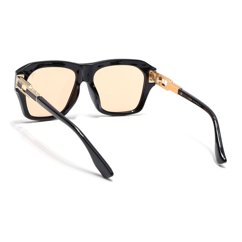 Wayfarer Sunglasses (Brown Lens | Black Frame - MG6700)