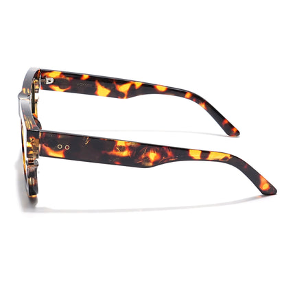 Wayfarer Polarized Sunglasses (Green Lens | Demi  Brown Frame - PMG6047)