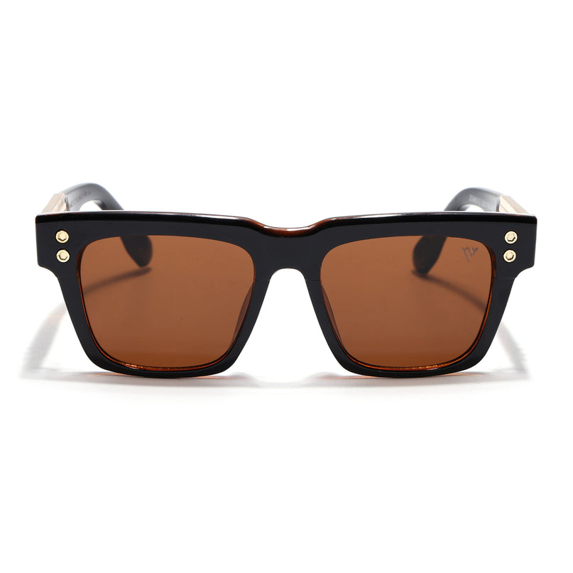 Rizzler | Brown Square Sunglasses | Brown Lens - MG7595