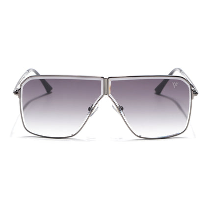 Wayfarer Sunglasses for Men & Women (Olive & Clear Lens | Grey Frame - MG7321)