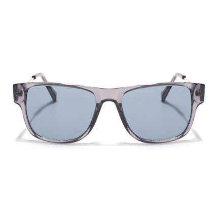 Square Sunglasses for Men & Women (Grey Lens | Grey Frame - SLMG7237)