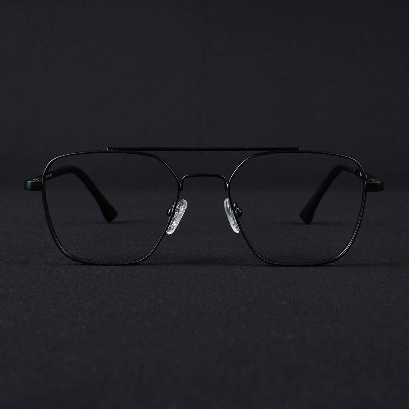 Voyage Silverline Green Wayfarer Eyeglasses for Men & Women - MG5476-C2