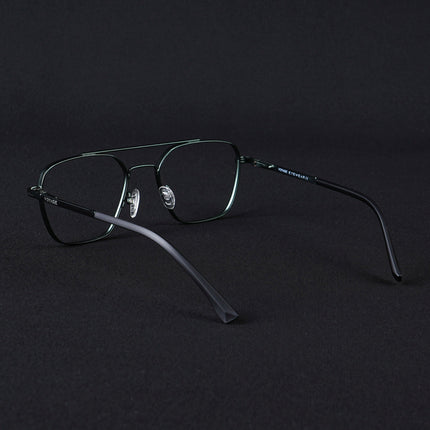 Voyage Silverline Green Wayfarer Eyeglasses for Men & Women - MG5476-C2