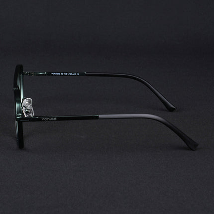 Voyage Silverline Green Wayfarer Eyeglasses for Men & Women - MG5476-C2