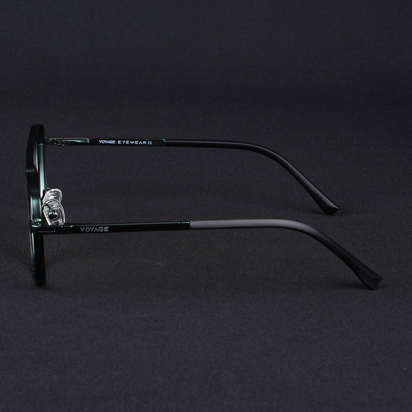 Voyage Silverline Green Wayfarer Eyeglasses for Men & Women - MG5476-C2