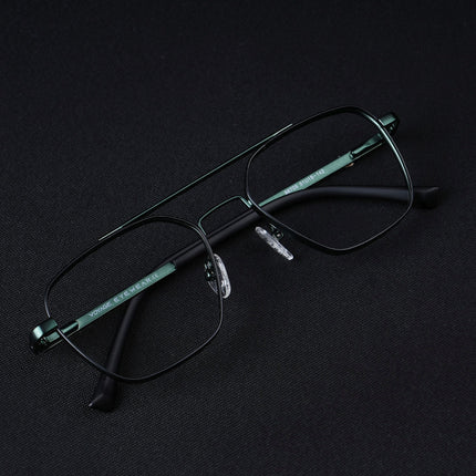 Voyage Silverline Green Wayfarer Eyeglasses for Men & Women - MG5476-C2