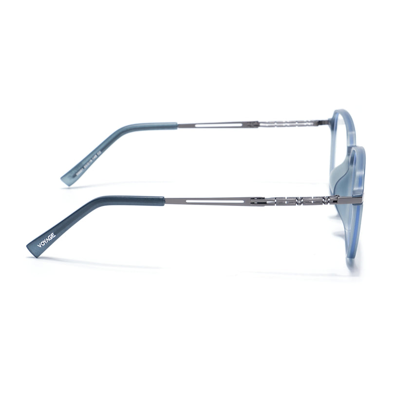 Grey Square Eyeglasses for Men & Women (99001FMG6809-C2)