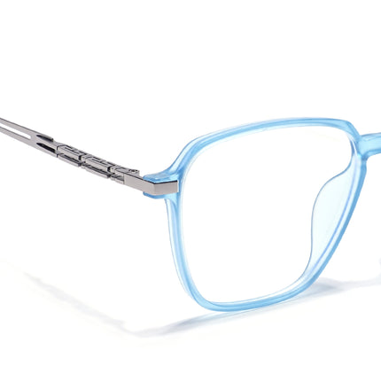 Blue Square Eyeglasses for Men & Women (99001FMG6811-C4)